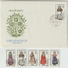 DDR-Briefmarken, FDC und Satz