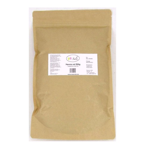 Henna pulver rot 500 - rot,