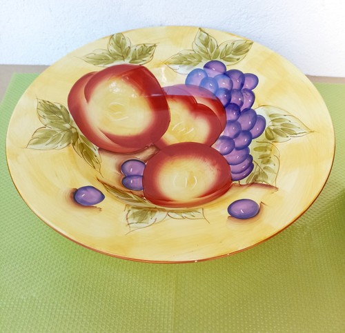 Obstschale großer teller - obstschale, /großer