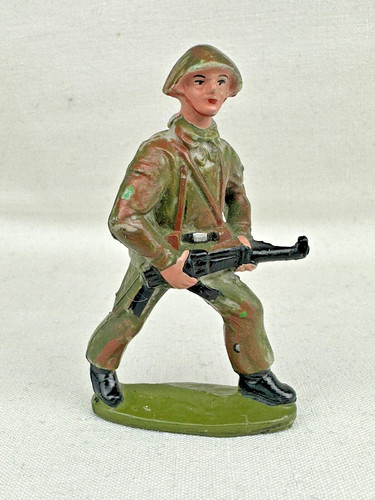 Ddr nva soldat gummifigur - /,