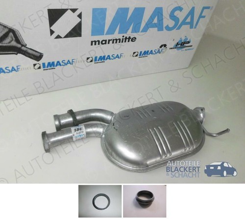 Imasaf auspuff mitteltopf für - imasaf,