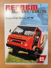 Reform Muli 455 555 SL Prospekt Transporter Traktor tractor multicar K53