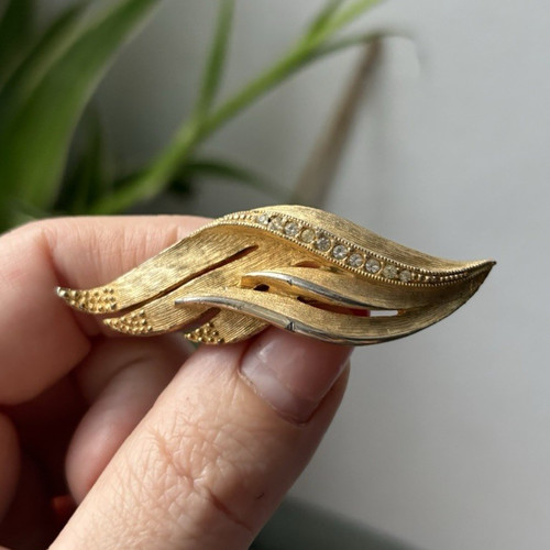 Blatt brosche anstecknadel - blatt-brosche,