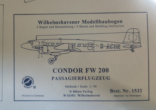 Möve verlag 1532 focke - 1532, "focke