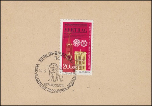Sonderstempel berlin biesdorf - sonderstempel, berlin-biesdorf