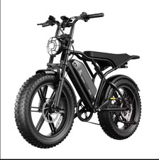 🚴‍♂️ Power E-Bike 250W 48V 15Ah | Fatbike 20" Offroad Doppel-Sitz
