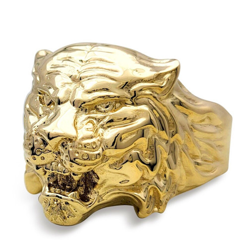 Echt 10k gelbgold tiger - echt,