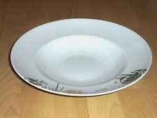 Retsch Arzberg riesiger Spagetti Teller tief 30x6cm Porzellan weiß Dekor Rand