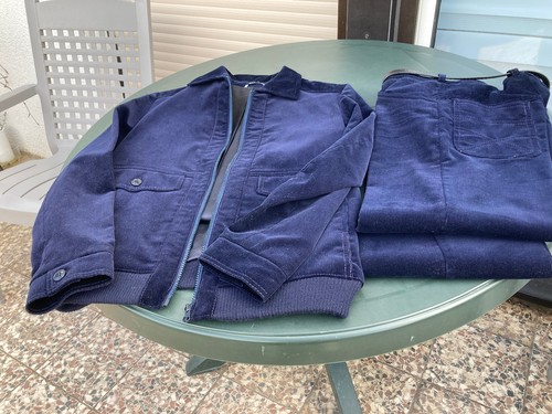 Cordanzug jungen dunkelblau - cordanzug,