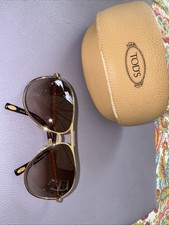 TOD‘S Damen Sonnenbrille ?️ Pilotenbrille Doppelsteg 
