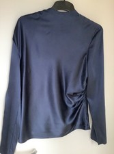 Lilysilk dunkelblaue geraffte