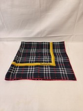 Burberrys Halstuch Navy Kariert | Seiden Halstuch