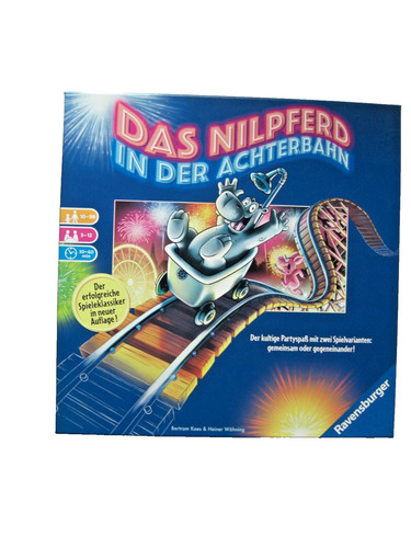 Das nilpferd der - das, achterbahn