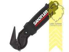 Sandtler Gurtmesser belt cutter Anschnallgurt Notfall Messer schwarz