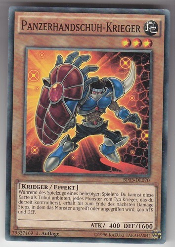 Oh panzerhandschuh - yu-gi-oh,