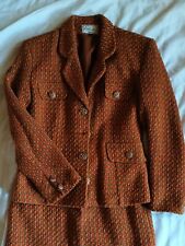 Kostüm Minirock Hallhuber meliert Größe 38