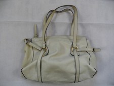 HOGAN by TOD´s schöne Leder Henkeltasche creme  TOP KoS718
