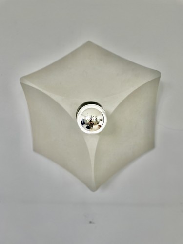 Space age acrylic wall light