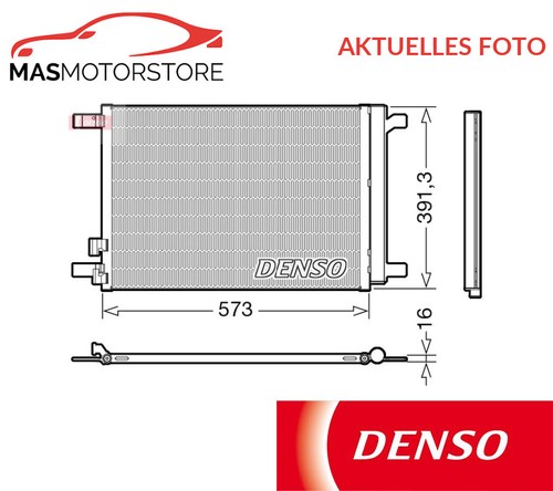 Kondensator klimaanlage denso - kondensator,