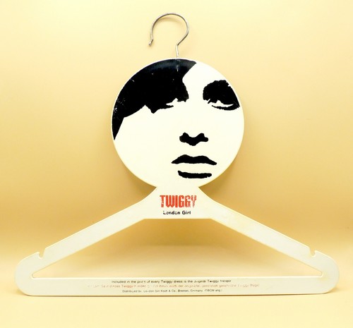 Vintage twiggy kleiderbügel - twiggy,