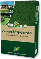 Greenfield Zierrasen Strapazierrasen 2 kg Rasensamen Grassamen Englischer Rasen