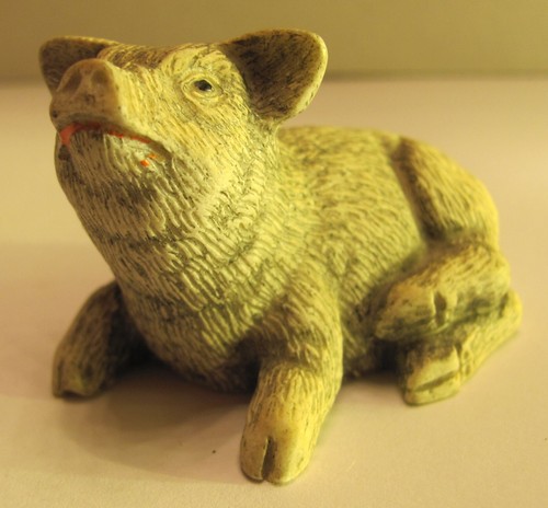 Natürliche schweinefigur - natürliche, 2