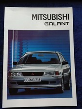 Mitsubishi Galant Prospekt 11.1988