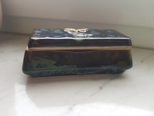 Alte Deckeldose Keramik