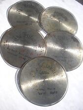 Britannia Blechplatten 30cm Spieluhr Spieldose antique music box discs 11 3/4"