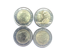 Niederlande 2 Euro Gedenkmünzen  2011, 2013/1, 2013/2014 Stempelglz  frei wählen