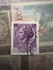 Italienische Briefmarke 1953