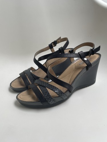 Geox sandalen keilabsatz - sandalen,