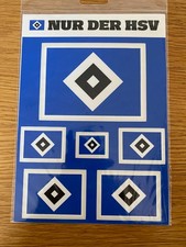 HSV  AUFKLEBER-SET  "RAUTE"
