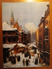 Postkarte 2618 gelaufen, Nürnberg, Christkindlesmarkt, Sammlung, Ansichtskarte