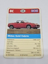 Midas gold cabrio 8c - gold,