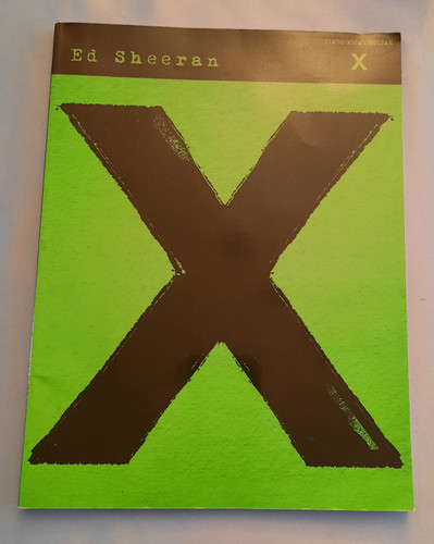 Sheeran notenheft - sheeran, x