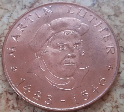 Medaille martin luther - medaille,