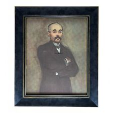Manet Edouard Portrait de Clemenceau Offset Lithographie Erstausgabe 1949