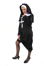 Kostüm Nonne Oberin Schwester Orden Fasching Kirche Priesterin Sexy Äbtissin K41