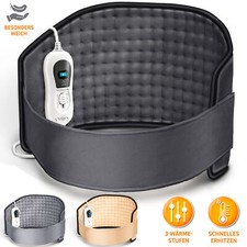 Heizgürtel Wärmegürtel elektrisch Heizkissen Wärmekissen Bauch Rückenwärmer NEU