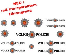 VOLKSPOLIZEI Aufkleber
