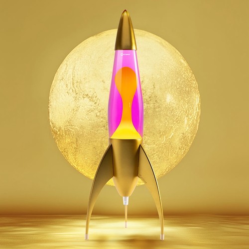 Mathmos gold telstar - gold,