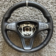 Neu Bezogenes Mercedes Lenkrad/W205/GLK/GLA/E