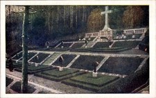 Künstler Ak Kriegerfriedhof