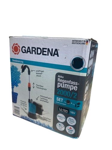 Gardena regenfasspumpe 1749 - gardena, 1749-61