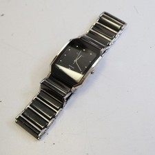 Regent Saphire Uni - Sex Quartz Uhr , Keramik - Band , 27 x 36 mm          58/12