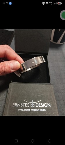 Edelstahl armreif von ernstes - edelstahl-armreif,