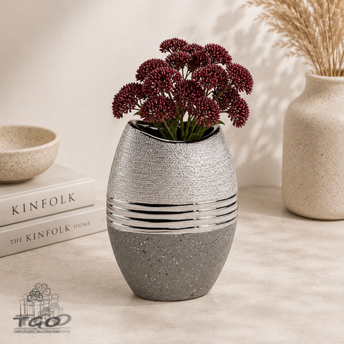Formano vase oslo - oslo, grau-silber