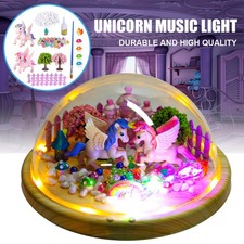 DIY Einhorn Nachtlicht Spieluhr Musik-Einhorn Bastelset Kinder Mädchen Geschenke