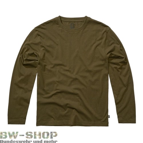 Brandit langarmshirt army - us,